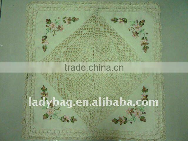 handmade Embroidered Cushion