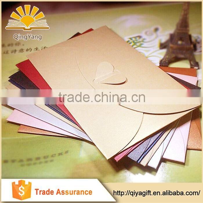 High Quality Branded Retail mini gift envelopes