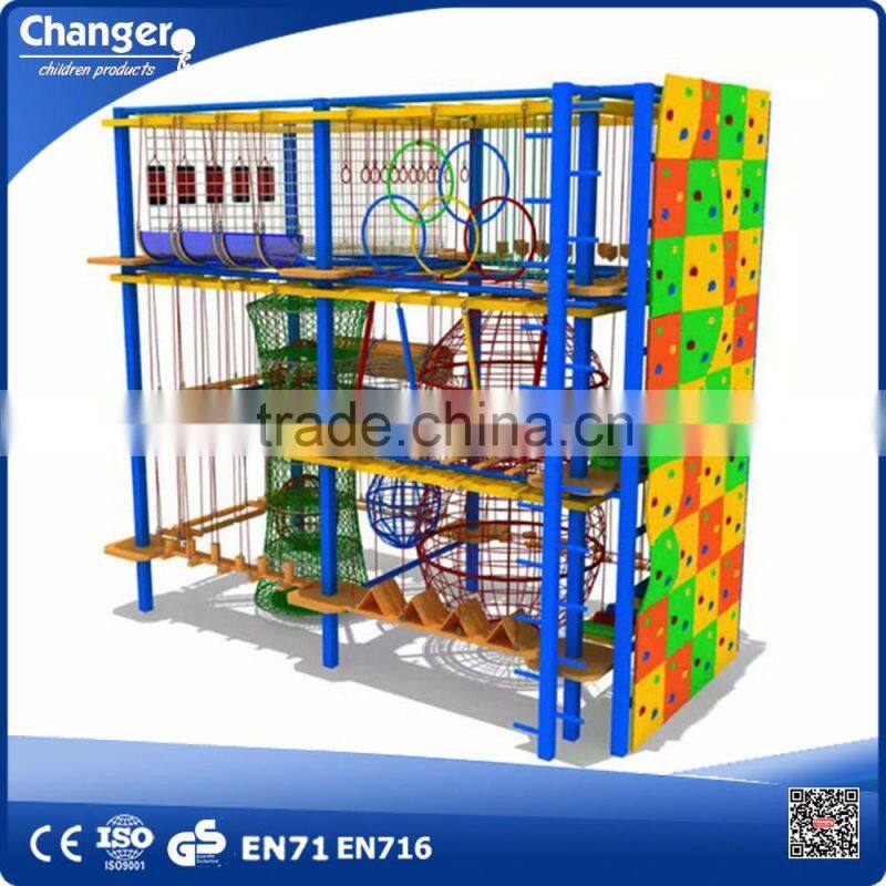 kids and adults obstacle course ropes indoor adventure playground