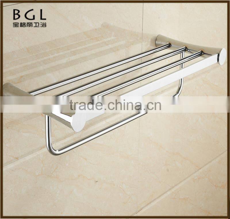 17120 new design best selling modern chrome bathroom sanitary fittings towel rack