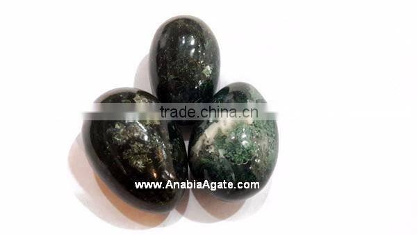 White Agate Gemstone Eggs: Wholesale Yoni Eggs white Agate Gemstone Eggs