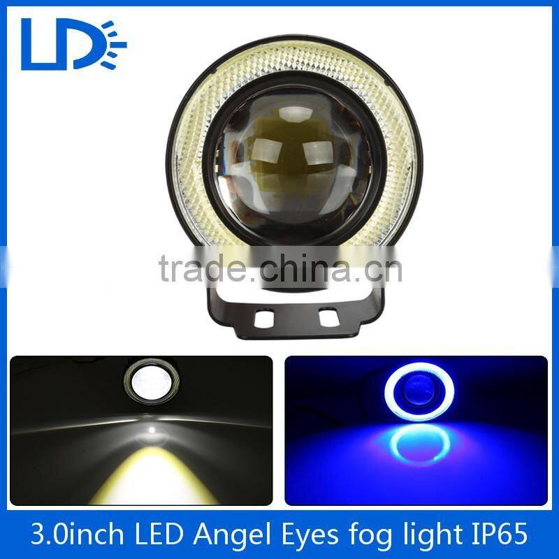 12V cob led module car lights led angel eyes fog lamp
