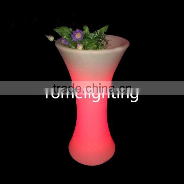 Luminous plastic furniture waterproof flower pot big ice bucket