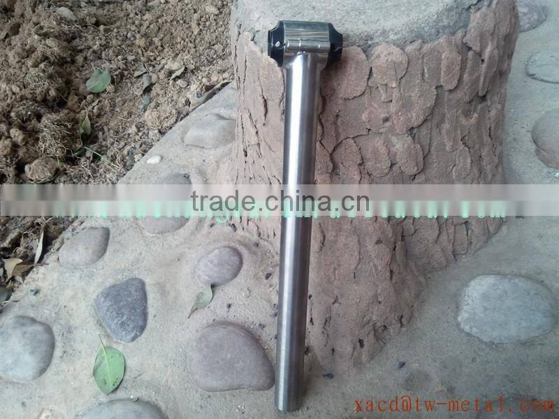 Titanium Standard Bicycle Seat Post fit for MTB BIKE or road bike customize titanium XACD seat post BIKE PARTS