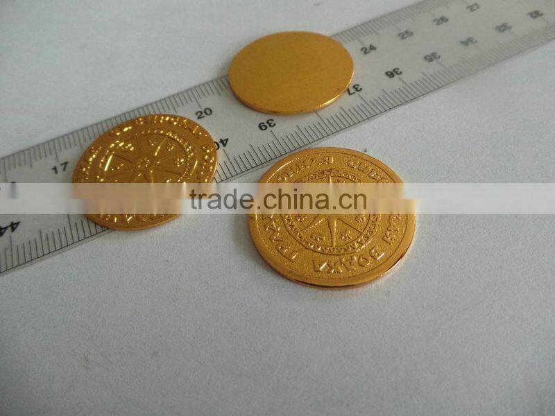 2016 Metal Custom Souvenir Gold Coin