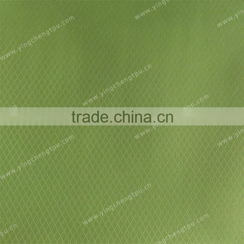 Dry Bag Material TPU Coated 40D Nylon Diamond Ripstop Fabric with Water Repellent