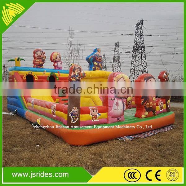 mobile amusement park large inflatable slide for adult inflatable slip slide