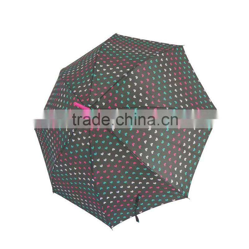 Japanese style auto long umbrella with special handle