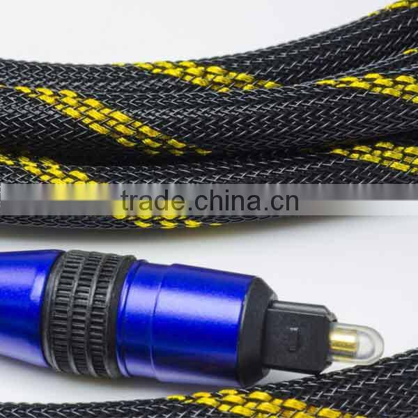 Digital Audio Quartz Glass Optical Fiber Toslink Cable
