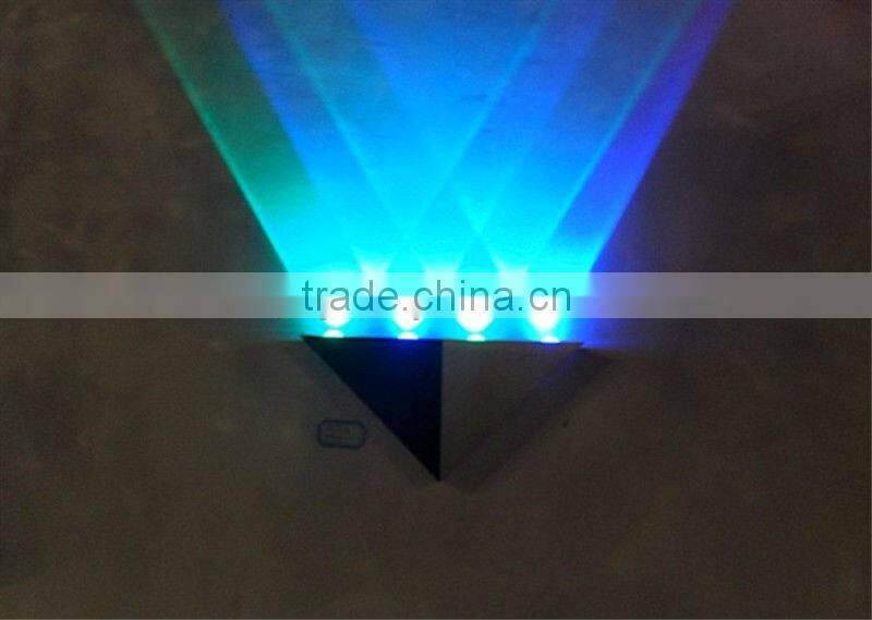 2013 guzhen hotel 4w single color led wall lighting L235*H115mm