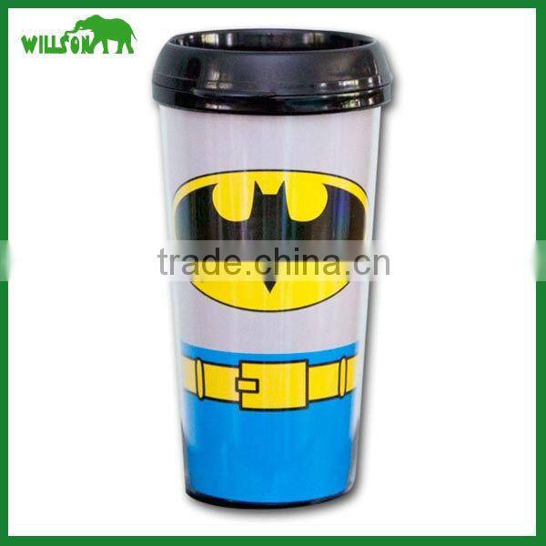 Double wall vacuum paper bottle