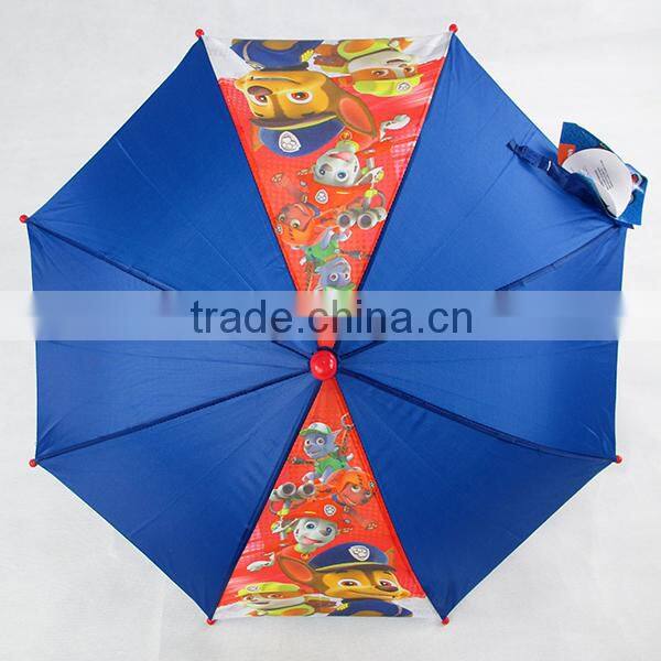 Hot sale high quality custom cartoon kids dog umbrella