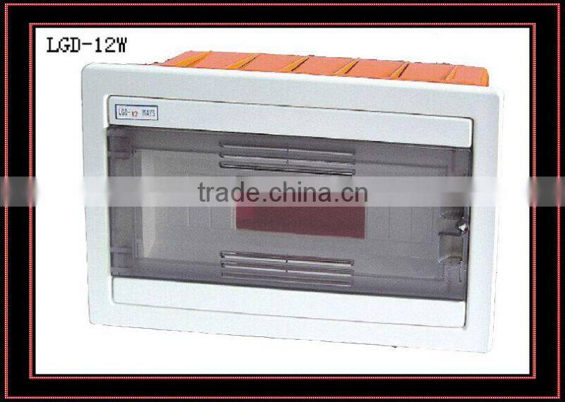 LGD-12W Plastic Distribution Box/Distribution Board