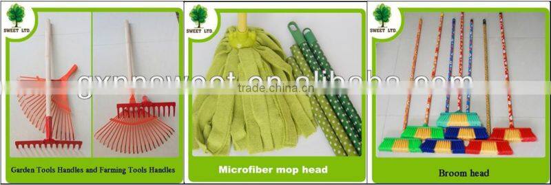 Varnish wood broom brush mop handle