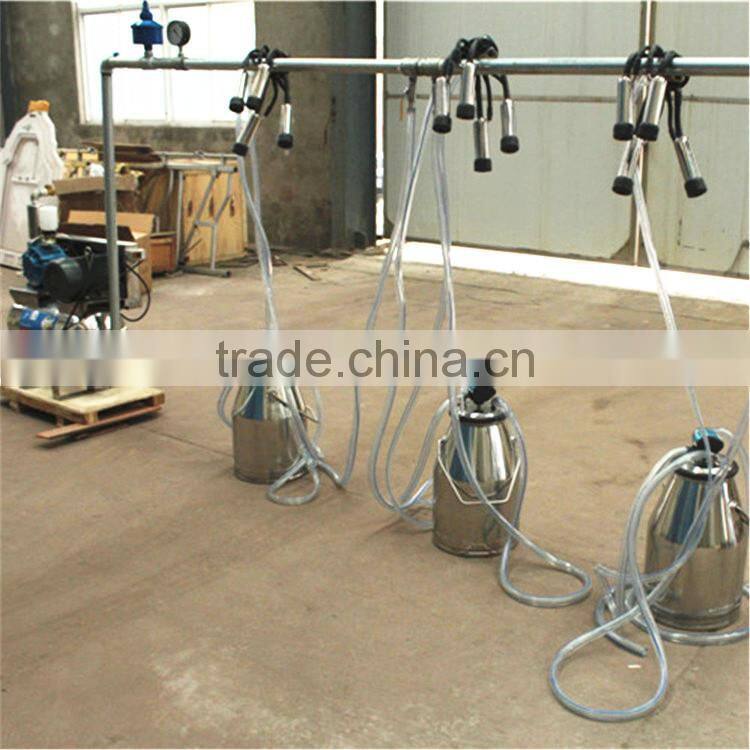 Cow Milking Machine Price With 10 Buckets Electric and Gasoline Power