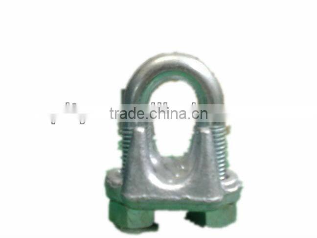 US type malleable wire rope clip rigging clamp