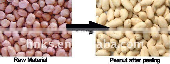 2016 New Type Dry Way Automatic Peanut red skin Peeling Machine for sale