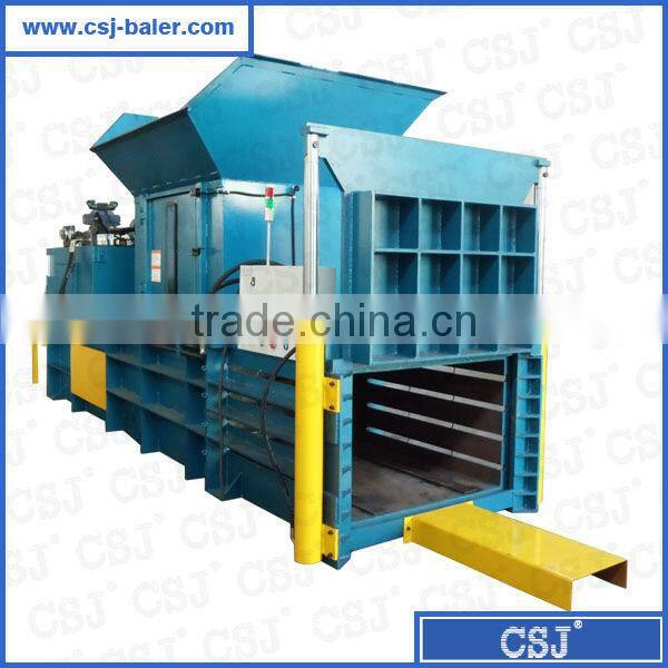 High Density Bale CSJ Brand Horizontal straw bale press machine