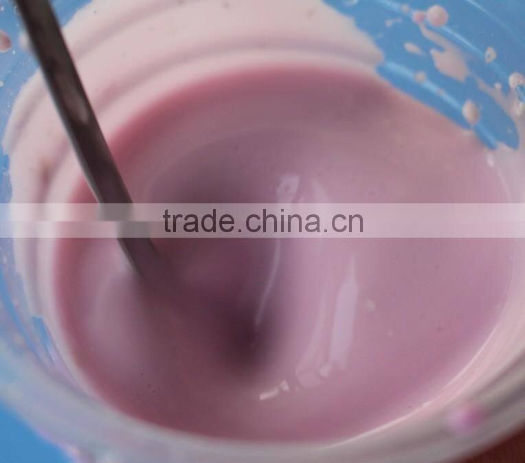 High quality dental alginate impression material with three phrase colour change