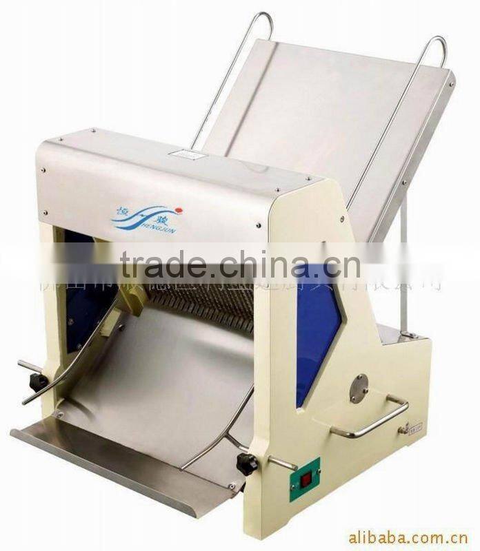 Electric bakery loaf bread slicing machine for home