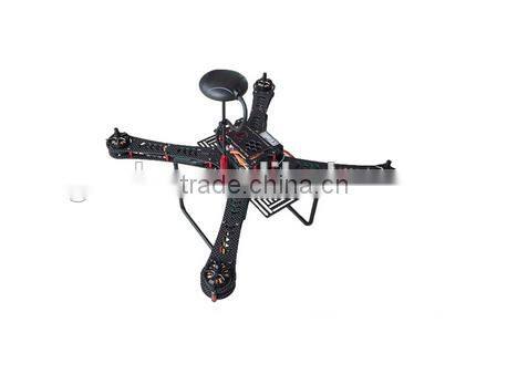 Ready to Fly RC helicopter, carbon fiber frame, multicopter 360mm, 4-Axis rotor drone with gps/camera for phtograhy