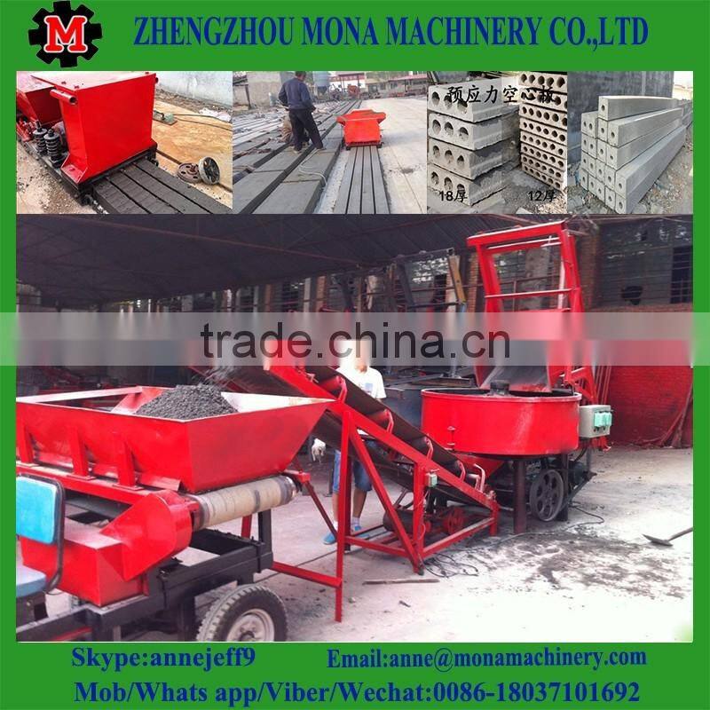 precast prestressed concrete hollow cored floor slab machine/wall slab machine