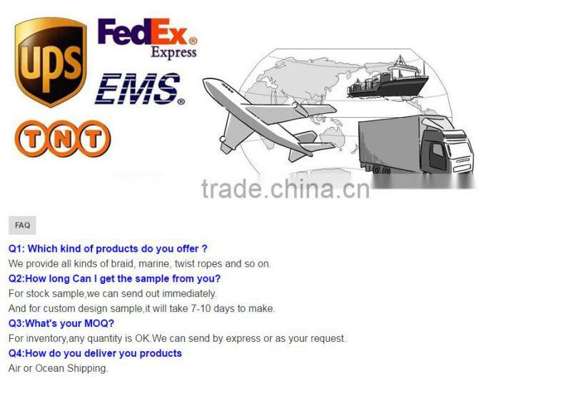 china cotton braided rope