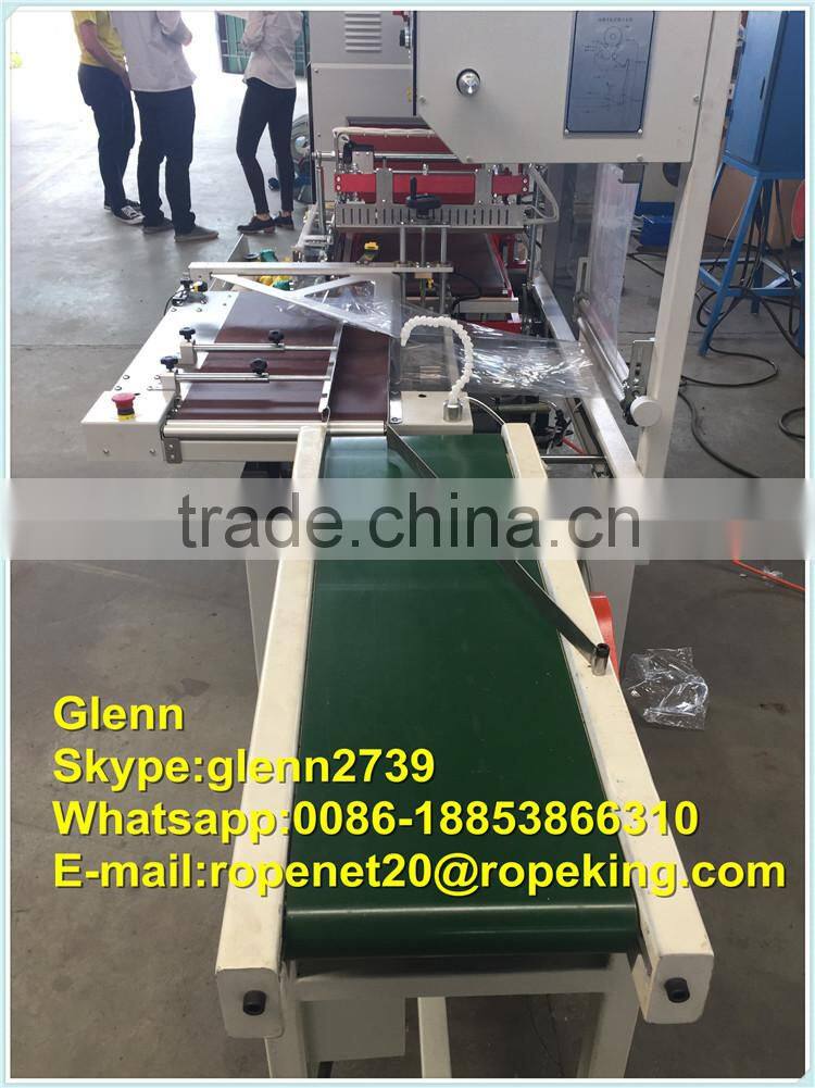 Shandong taian plastic semi-automatic carton box strapping machine
