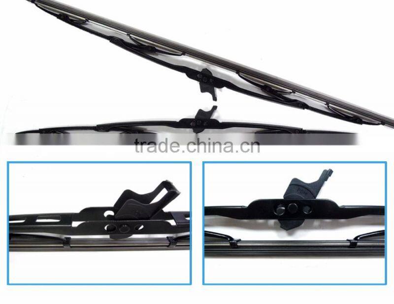 Colored windshield wiper blade for Peugeot 405