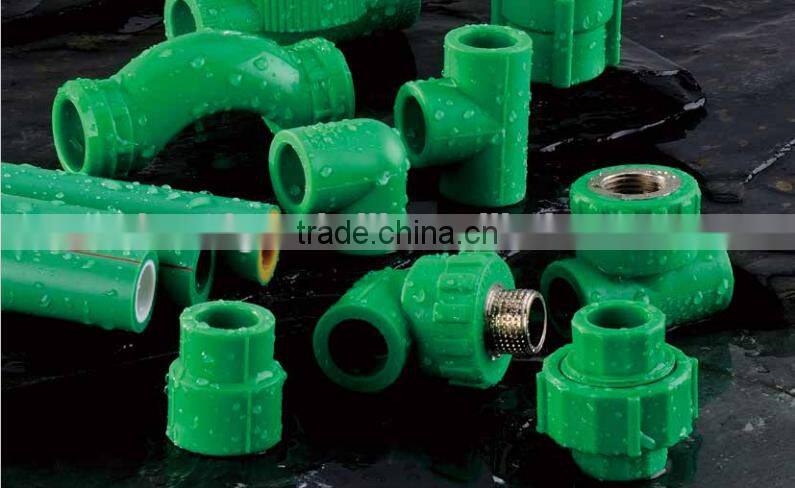 20mm-110mm Green color PPR equal 45 elbow with high quality