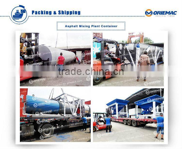 Roady Brand RD120 used asphalt mixing plant