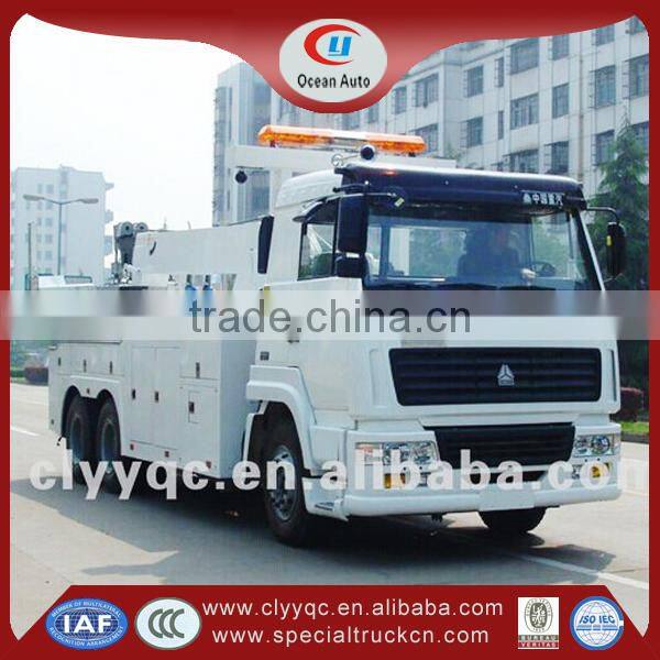 Sinotruck heavy wrecker towing truck