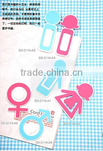 creative girls and boys design bookmarks