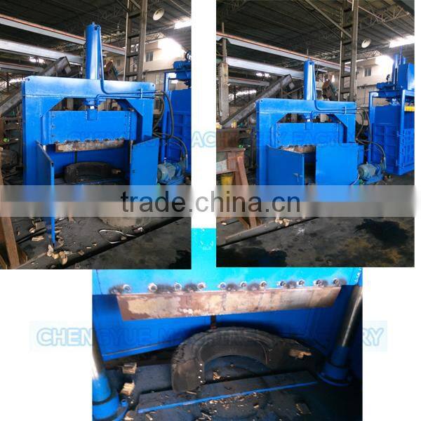 alibaba express QJ-60T rubber cutting machine type tyre recyclying machine