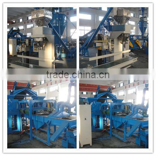 Automatic waste tyre recycling machine