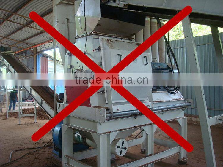 palm fibre miller in efb pellet plant