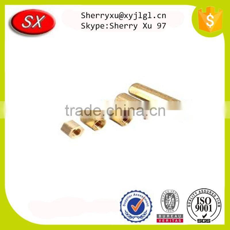 ISO passed factory custom high precision brass sleeve nut