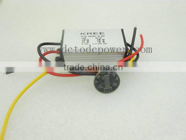 12v turn 5V24V turn 5V8 to 40VDC-DC buck regulator adjustable power car power converter module