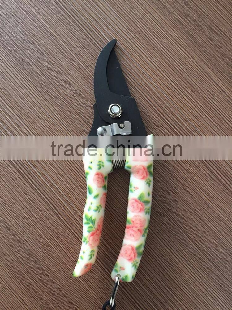 beatiful flower printing pruner