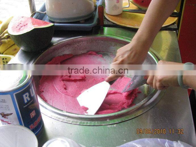 New Style -30 C degree Fried Ice Cream Machine double pan