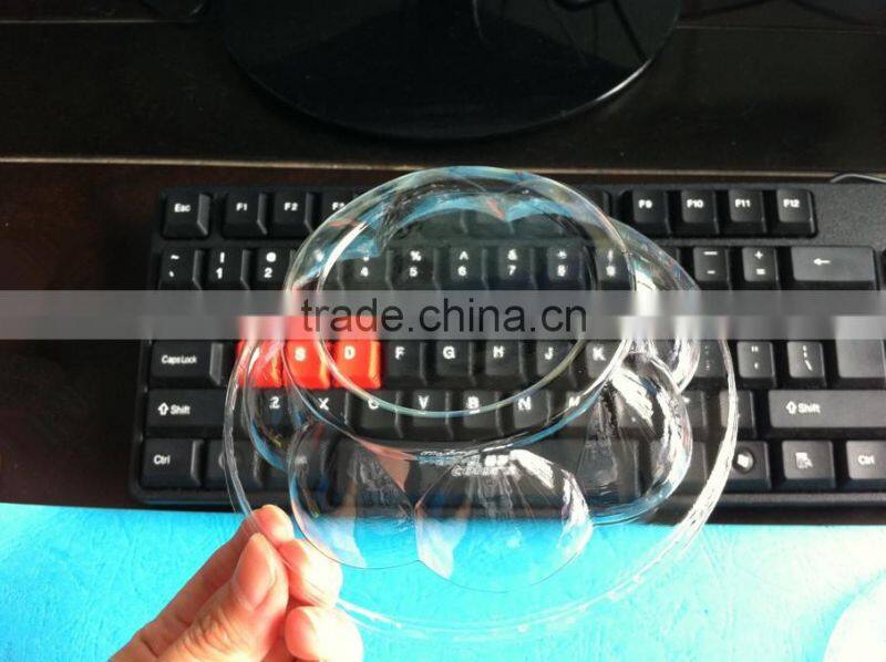 Clear and safe disposable plastic bowl cover / Sundae cup cover