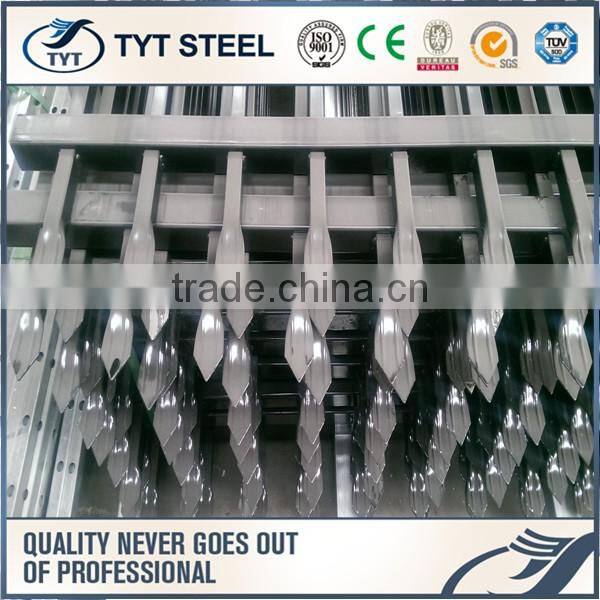 New design faux wrought iron fence with CE certificate