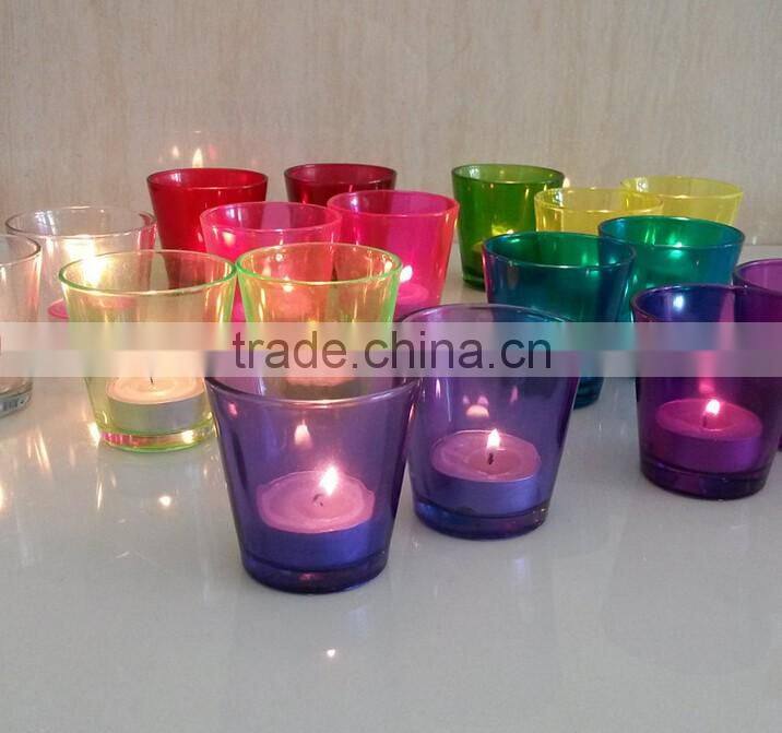 Solid color candle mug promotion mug gift cup