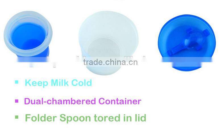 Wholesale plastic cereal to go breakfast cereal cup