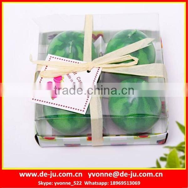 Orange Gift Box Customized LOGO Printing Private Label Candle