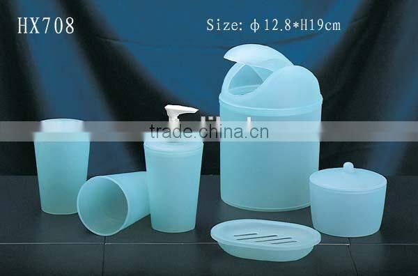 6-piece set in small dustbin