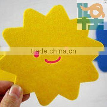 polyester laser cut felt flower