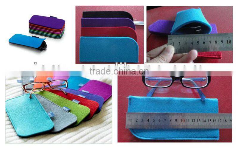 Eco-Friendly felt glasses case