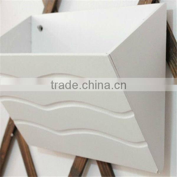 used for lawn or garden wooden flower pot