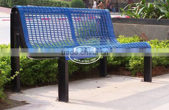 Arlau Outdoor Metal Bench Set,Metal Outdoor Chair,Metal Garden Bench Outdoor